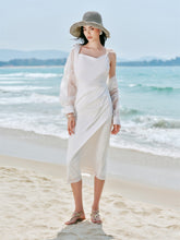 Women's Pleated Waist Cami Dress